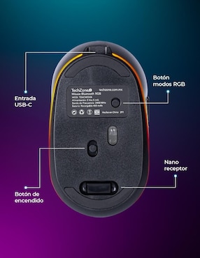 Mouse Inalámbrico Techzone tzacmoi24