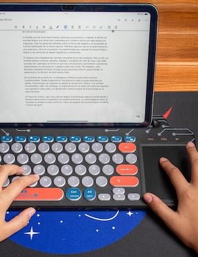 Teclado conexión inalámbrica Techzone TZACTCI10