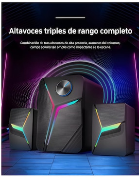 Set de bocinas Xtellar bluetooth