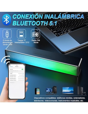 Bocina portátil Xtellar XTLLAR278 bluetooth