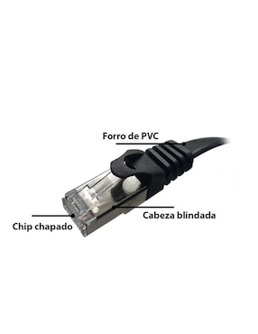 Cable ethernet Xcase de 10 m