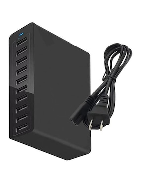 Hub Ventdepot ChargerFastBlack de 10 contactos