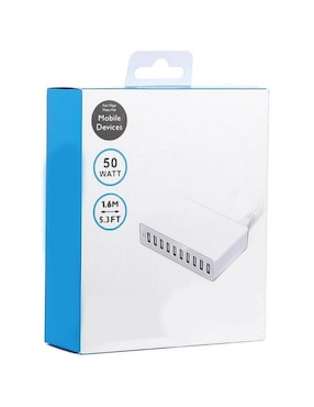 Hub Ventdepot ChargerFastWhite de 10 contactos