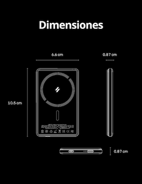 Batería portátil ADAM ELEMENTS 5000 mAh APBADGVC5PK