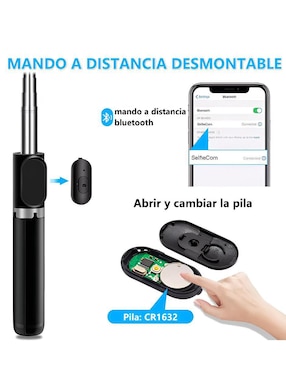 Selfie stick Xtellar Xtllar604 con control remoto