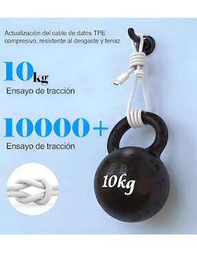 Cargador pared Xtellar de 30 W Lightning + USB tipo C
