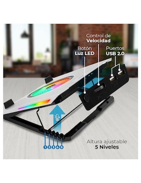 Base laptop ajustable Acteck Froost Epic