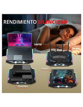 Base laptop ajustable Balam Rush Eolox Frost Pro