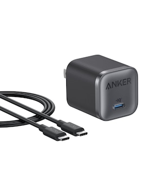 Cargador pared Anker de 45 W USB tipo C