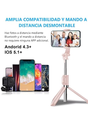 Selfie stick Xtellar Xtllar607 con control remoto