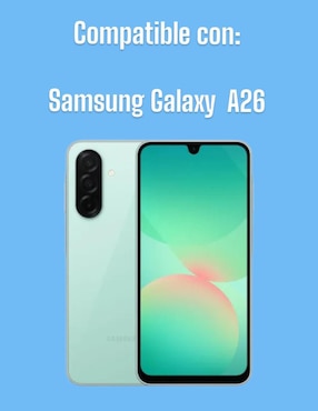 Funda para Samsung Galaxy A26 de silicón