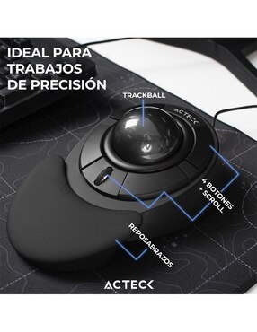 Mouse Gamer Alámbrico Acteck virtous art x mi787