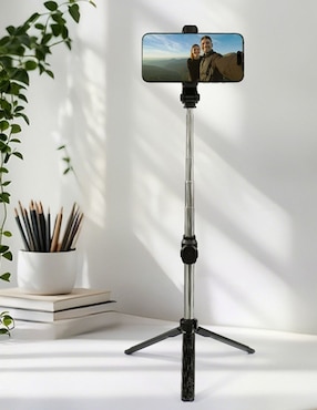 Selfie stick Ground JY-ZD2441127035-BL con control remoto