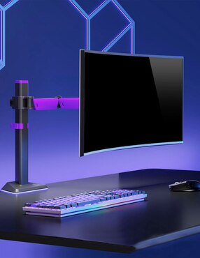 Base para monitor movible Ground Gaming