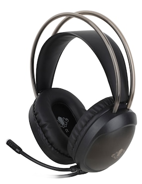 Audífonos Gamer Ground Gaming alámbricos RGB INT-MM129