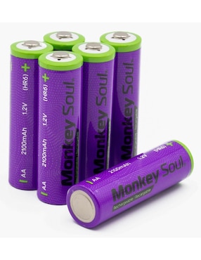 Paquete de pilas AA níquel-metal hidruro (nimh) monkey soul 1.2 v