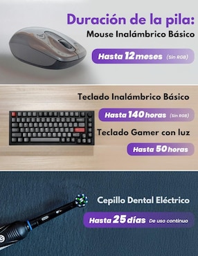 Paquete de pilas AA níquel-metal hidruro (nimh) monkey soul 1.2 v