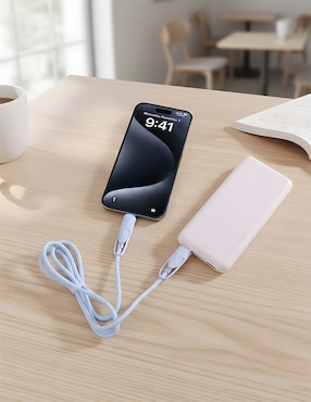 Cable C Lightning Ground a tipo USB A de 90 cm