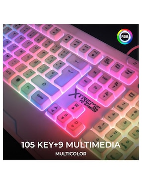 Kit mouse y teclado Xtreme Pc Gaming Battle Force