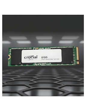 Unidad SSD Crucial capacidad 1 TB