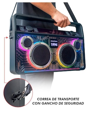 Bocina portátil Broksonic 1996 bluetooth