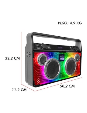 Bocina portátil Broksonic 1996 bluetooth