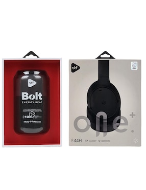 Audífonos On-Ear Stf One Plus+ Bocina Bolt alámbricos e inalámbricos con cancelación de ruido
