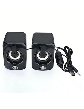 Altavoces gamer Ground Gaming con luces LED