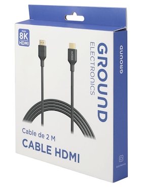 Cable HDMI 8k Ground de 2 m