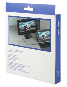 Cable HDMI 8k Ground de 2 m