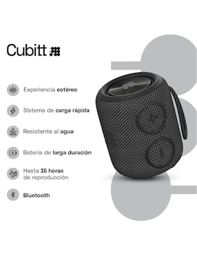 Bocina portátil Cubitt Power Go bluetooth