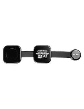 Cargador inalámbrico Kelek de 15 W USB + USB tipo C Qi-3-B2