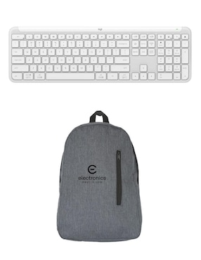 Teclado conexión inalámbrica Logitech K950 Mochila