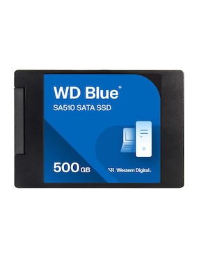 Unidad SSD Western Digital capacidad 500 GB