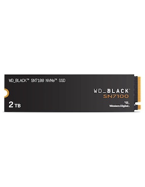 Unidad SSD Western Digital capacidad 2 TB