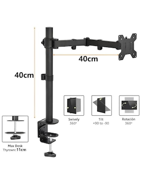 Soporte para monitor ajustable Xtellar