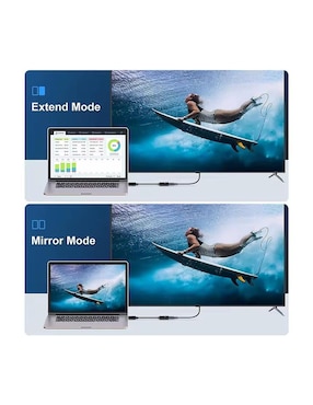 Cable displayport Xcase a tipo HDMI 4K de 25 cm