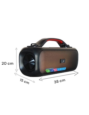 Bocina portátil Lm LM-BS07 bluetooth