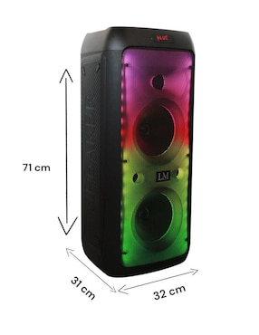 Bocina portátil Lm LM-BS002 bluetooth