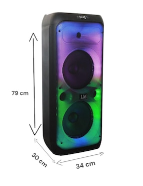 Bocina portátil Lm LM-BS010 bluetooth