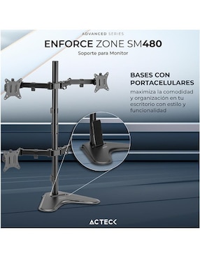 Soporte Acteck para monitor articulado 24 - 65 pulgadas