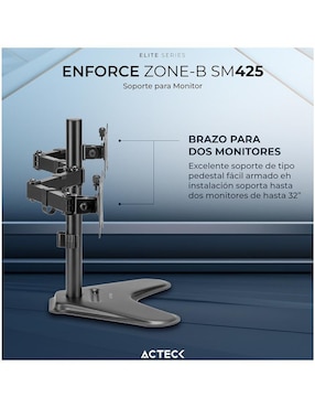 Soporte Acteck para monitor articulado 24 - 65 pulgadas