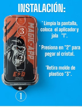 Mica para smarphone Teknet iPhone 16 de 6.1 pulgadas de cristal templado