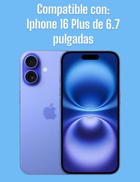 Mica para smartphone Teknet iPhone 16 Plus de cristal templado