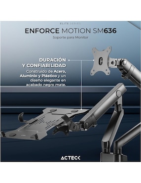 Soporte Acteck para monitor articulado 24 - 65 pulgadas