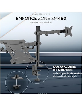 Soporte Acteck para monitor articulado 24 - 65 pulgadas