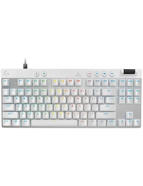 Teclado gamer conexión alámbrica Logitech PRO X TKL RAPID