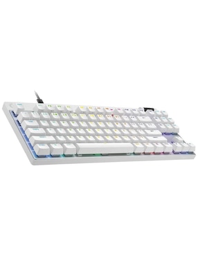 Teclado gamer conexión alámbrica Logitech PRO X TKL RAPID