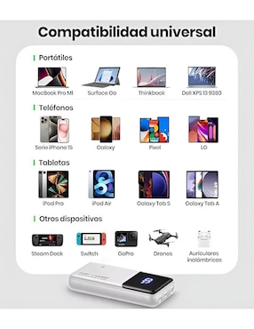 Batería portátil XTELLAR 27000 mAh XTLLAR2704