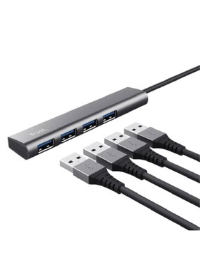 Hub Trust Halyx de 4 puertos USB